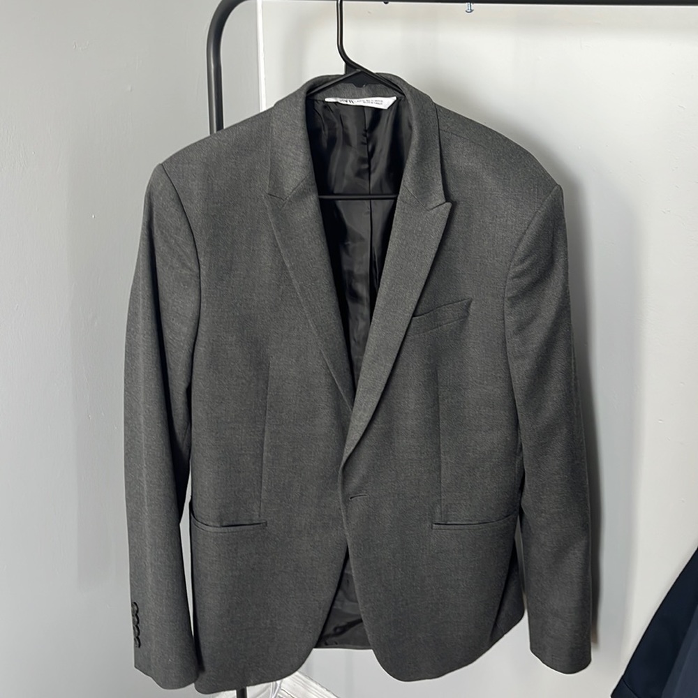 Suit Jacket charcoal grey